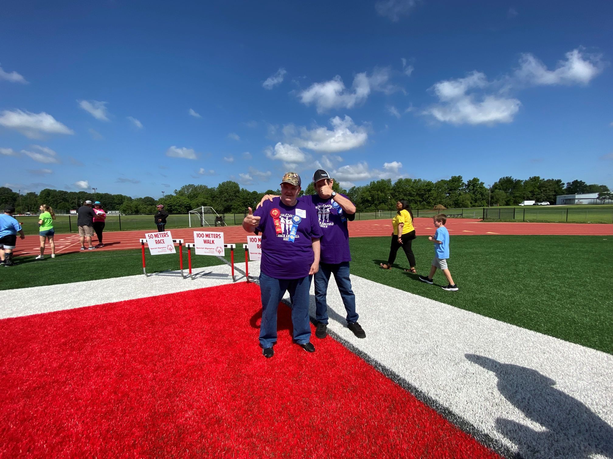 Helen R. Tucker Adult Developmental Center Goes to the Special Olympics