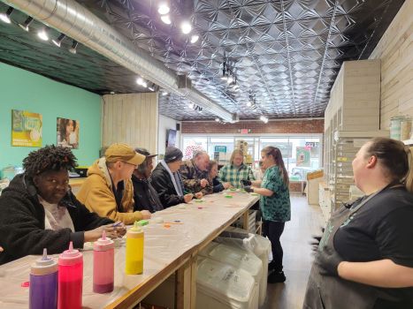 Helen R. Tucker Adult Developmental Center Goes to Buff City Soap