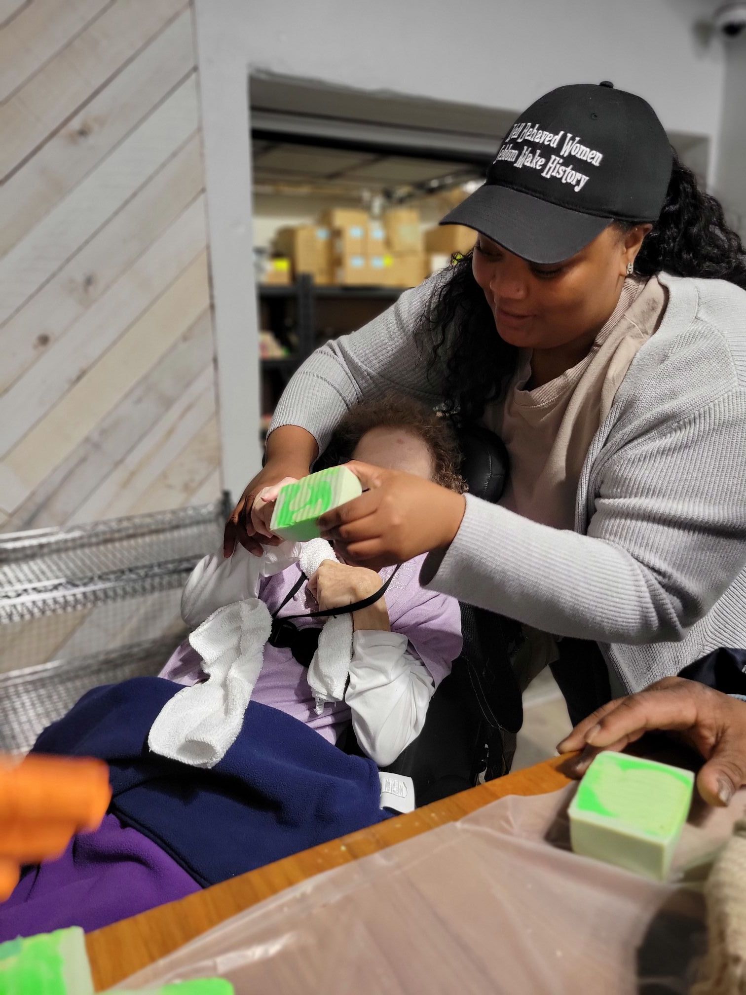 Helen R. Tucker Adult Developmental Center Goes to Buff City Soap