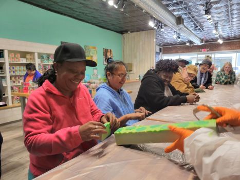 Helen R. Tucker Adult Developmental Center Goes to Buff City Soap